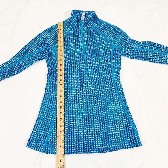 Under Armour coldgear fitted long sleeve half zip mock neck long sleeve pullover - Picture 8 of 8